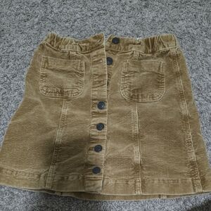 Brandy Melville Camel Corduroy Skirt